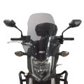 GP Kompozit Honda NC 700 S / NC 750 S 2012-2020 Uyumlu Ön Cam Siyah