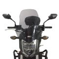 GP Kompozit Honda NC 700 S / NC 750 S 2012-2020 Uyumlu Ön Cam Siyah