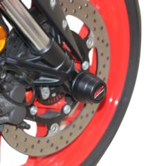 GP Kompozit Yamaha MT-25 2015-2023 Uyumlu Ön ve Arka Aks Koruma Takozu Seti Siyah