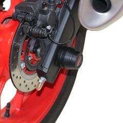 GP Kompozit Yamaha MT-25 2015-2023 Uyumlu Ön ve Arka Aks Koruma Takozu Seti Siyah