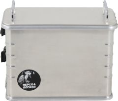 Hepco Becker Yan Çanta Alu-Standart 35Lt Metal Sol Gri