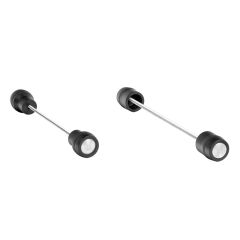 GP Kompozit Honda XL750L Transalp 2023 Uyumlu Aks Koruma Takoz Seti Siyah