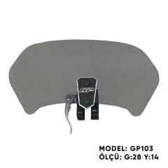 GP Kompozit GP103 Universal Asansörlü Deflektör Füme