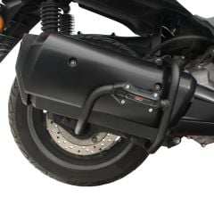 GP Kompozit Yamaha XMAX 250 2018-2023 Uyumlu Egzoz Koruma Demiri Siyah