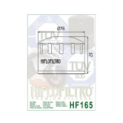 Hiflo Hf165 2006-2010 BMW F 800S Uyumlu Yağ Filtresi