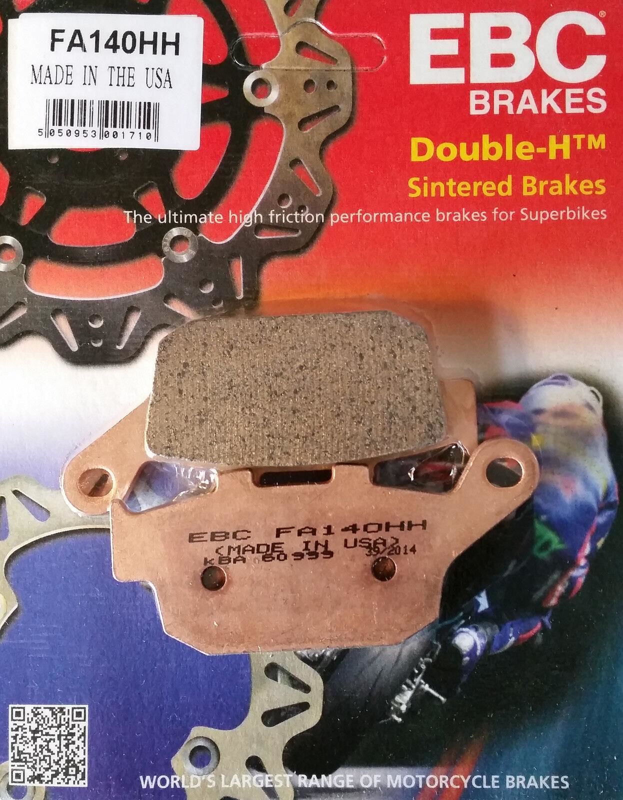 Ebc Fa140Hh 1998-2010 Honda VTR 250 Uyumlu Arka Fren Balatası Sinterli Balata