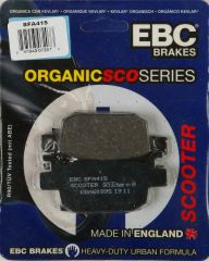 Ebc Sfa415 2022-2023 Honda X-ADV 350 Uyumlu Arka Fren Balatası Organik Balata