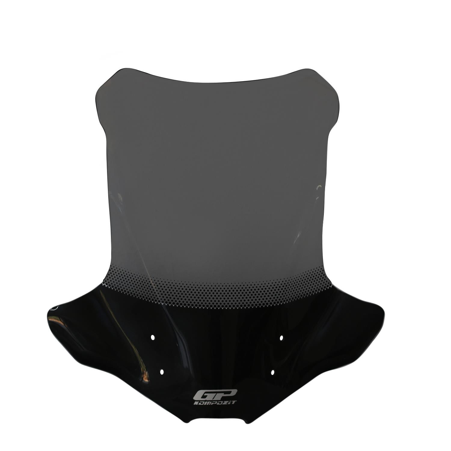 GP Kompozit Honda NC 700 X / NC 750 X 2012-2015 Uyumlu Baskılı Ön Cam Füme