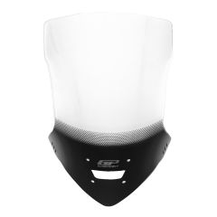 GP Kompozit Honda NC 700 X / NC 750 X 2016-2020 Uyumlu Baskılı Tur Camı Şeffaf 58 cm