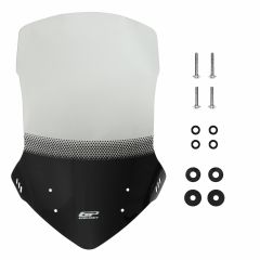 GP Kompozit Honda NC 700 X / NC 750 X 2012-2015 Uyumlu Baskılı Tur Camı Şeffaf