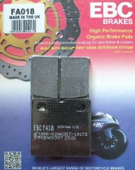 Ebc Fa018 1983-1989 BMW K 100 RT Uyumlu Arka Fren Balatası Organik Balata