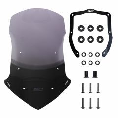 GP Kompozit Honda NC 750 X 2021-2023 Uyumlu Baskılı Tur Camı Füme
