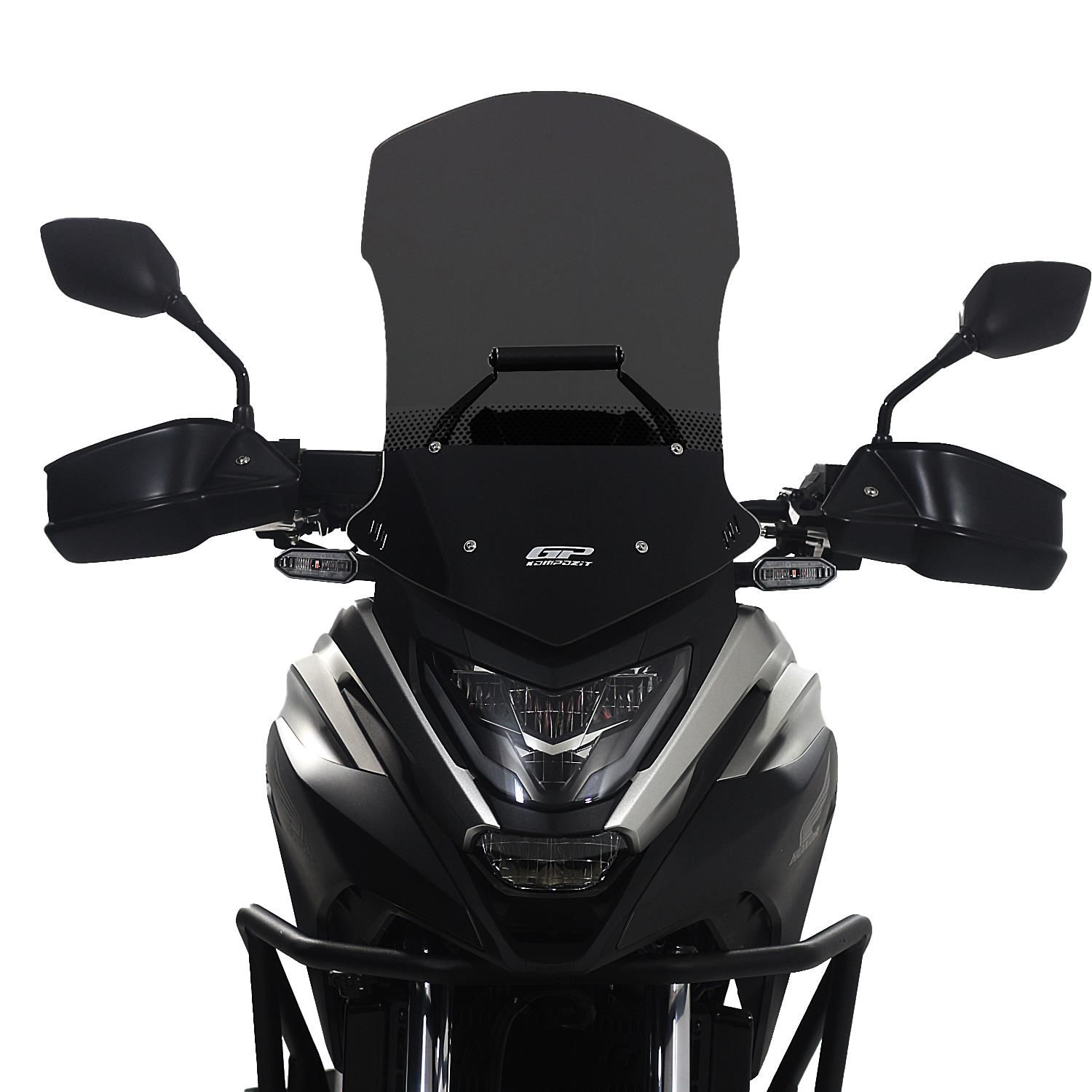 GP Kompozit Honda NC 750 X 2021-2023 Uyumlu Baskılı Tur Camı Füme
