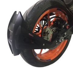 GP Kompozit KTM Duke 250 / 390 2011-2020 Uyumlu Arka Çamur Sıyırıcı Siyah