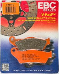 Ebc Fa671V 2005-2008 BMW K 1200 S Uyumlu Arka Fren Balatası Yarı Sinterli Balata