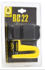 Auvray Bd-22 Sarı Disk Kilidi 10Mm Sra Sertifikalı