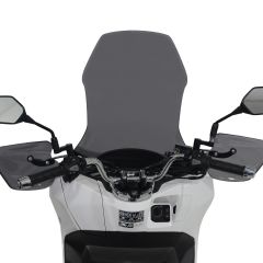 GP Kompozit Honda PCX 125 2021-2023 Uyumlu Ön Tur Camı Şeffaf 79 cm