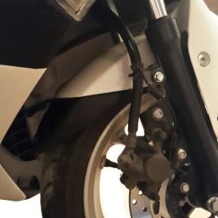 GP Kompozit Yamaha NMAX 125 / 155 2015-2023 Uyumlu Ön Çamurluk Uzatma Siyah