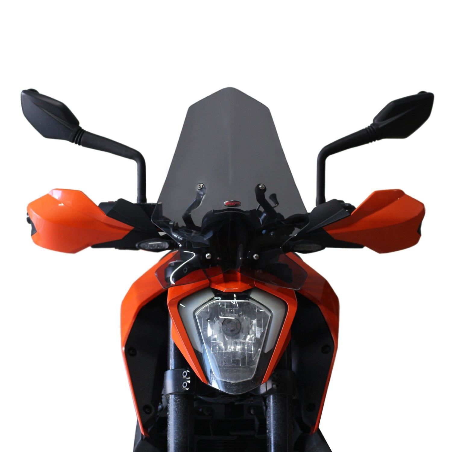 GP Kompozit KTM Duke 250 2017-2023 Uyumlu Ön Cam Füme