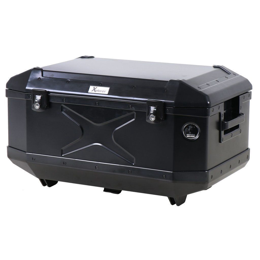 Hepco Becker Arka Çanta Xplorer 60Lt Metal Siyah