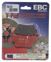 Yamaha Xt 660 X Arka Fren Balatası Ebc Fa213V Yarı Sinterli Balat