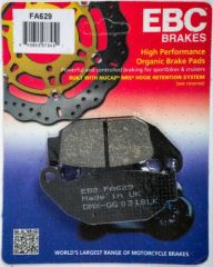 Ebc Fa629 2011-2017 Honda CBR 125 R Uyumlu Arka Fren Balatası Organik Balata