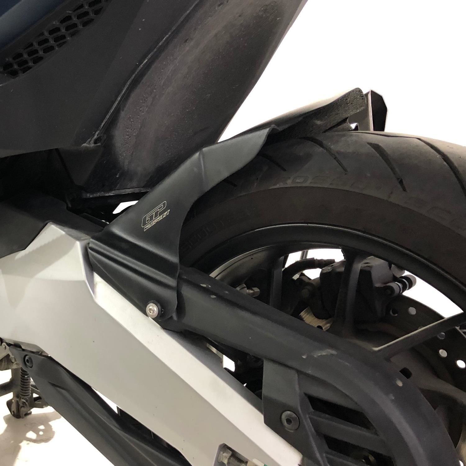 GP Kompozit Honda Forza 750 2021-2023 Uyumlu Arka Çamurluk Siyah