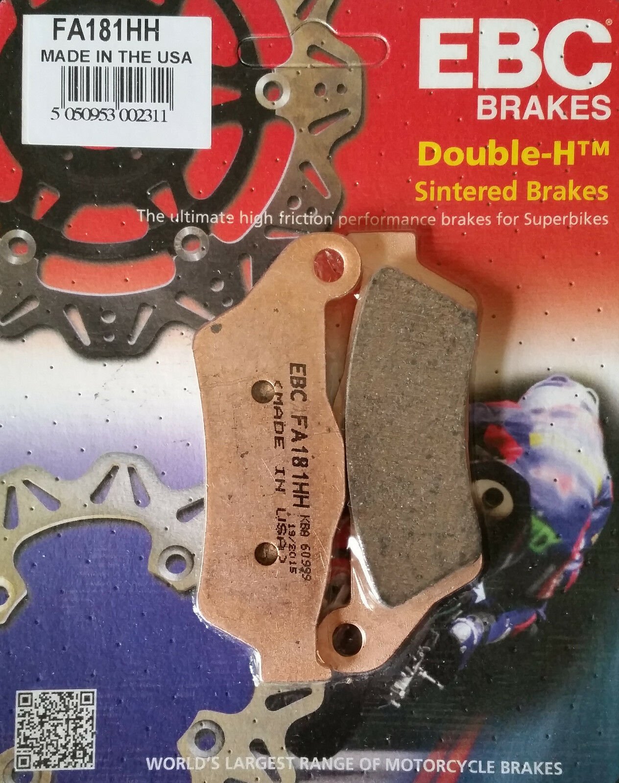 Ducati Multistrada 950 S Arka Fren Balatası Ebc Fa181Hh Sinterli