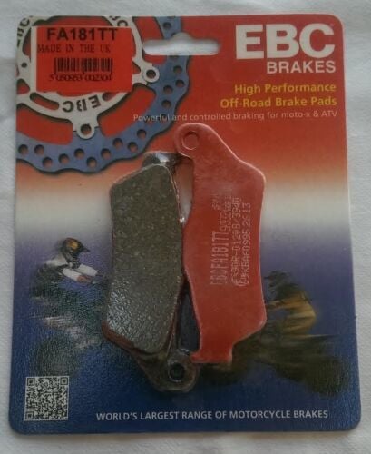 Ducati Multistrada 950 S Arka Fren Balatası Ebc Fa181Tt Karbon Ba