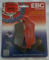 Ducati Multistrada 950 Arka Fren Balatası Ebc Fa181Tt Karbon Bala