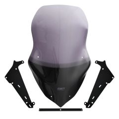 GP Kompozit SYM Jet 14 2017-2023 Uyumlu Baskılı Ön Cam Füme