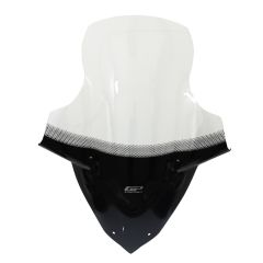 GP Kompozit SYM Jet 14 2017-2023 Uyumlu Elcikli Baskılı Ön Cam Şeffaf